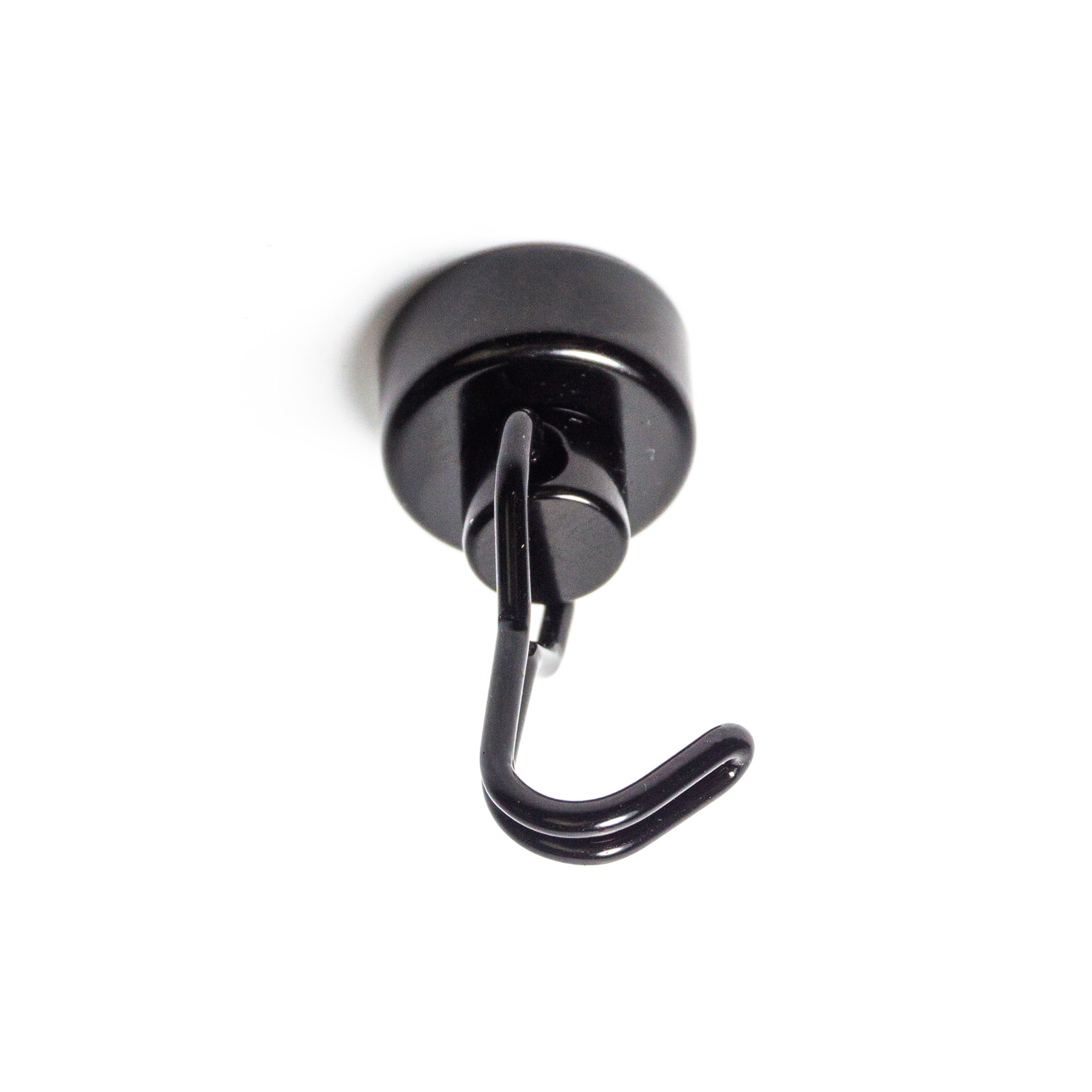 Magnethaken MINI TWISTER 3er Set schwarz 