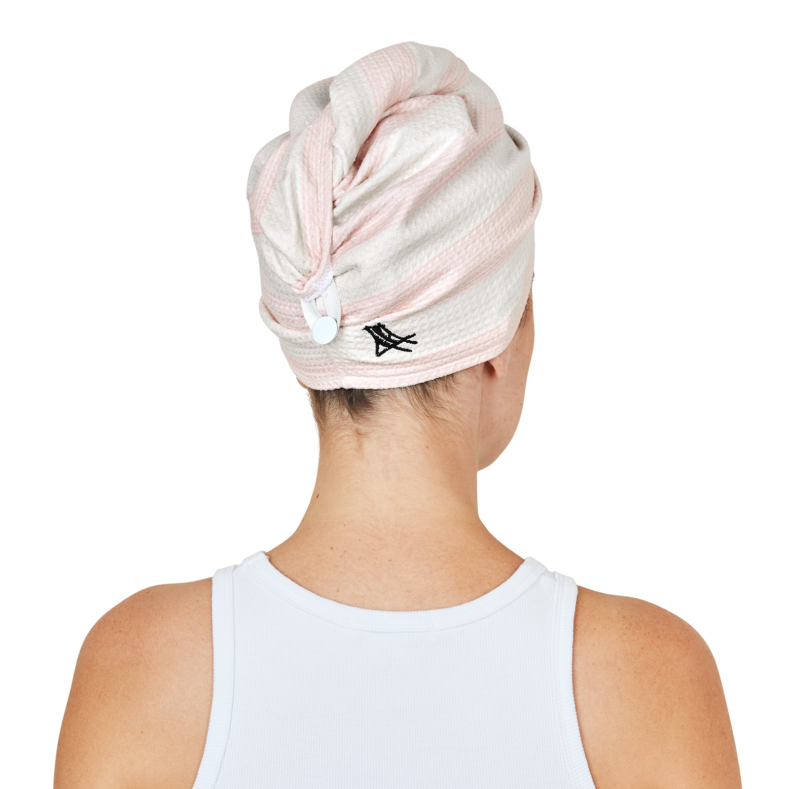 Hair Wrap Waffle PRIMROSE PINK 
