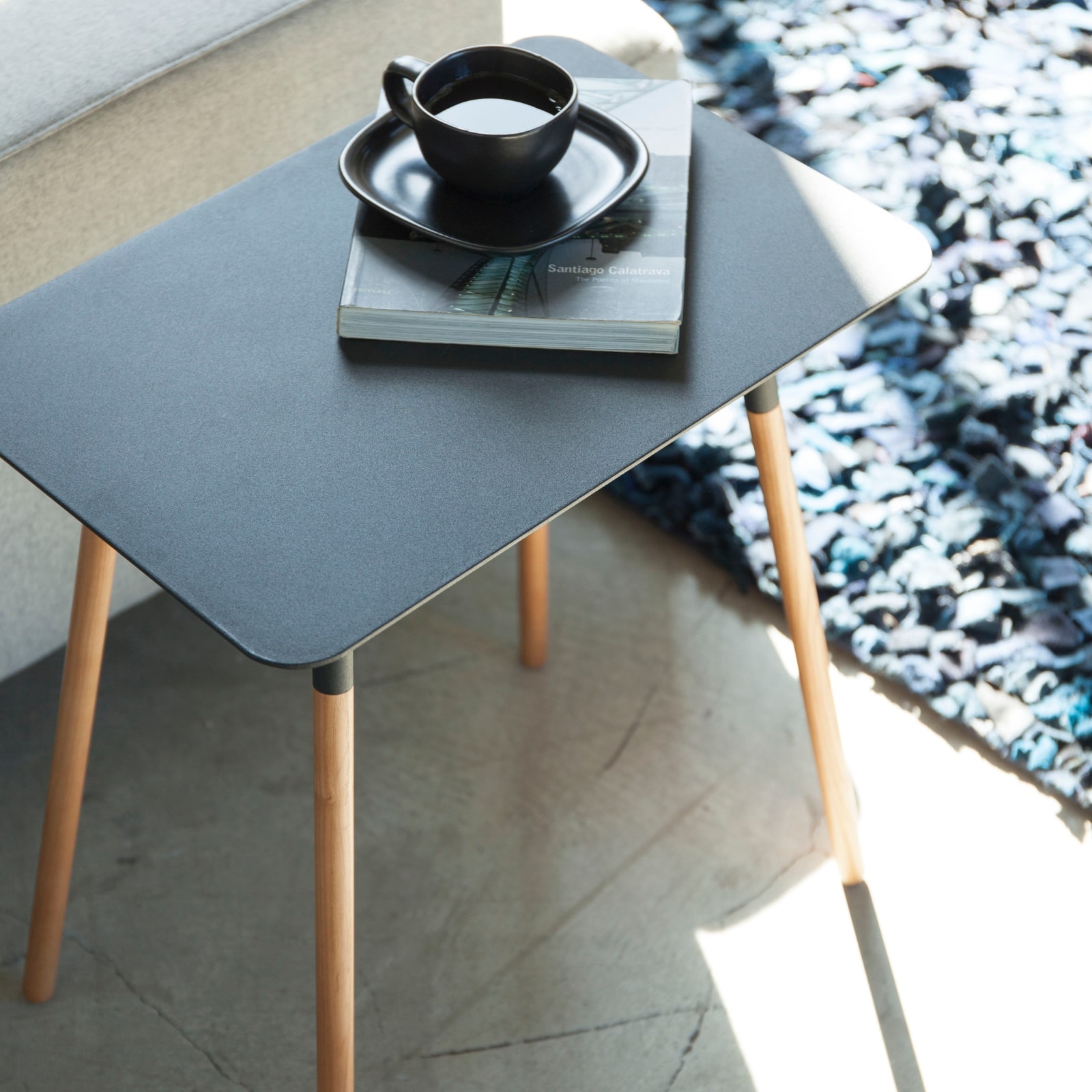 Beistelltisch PLAIN schwarz 