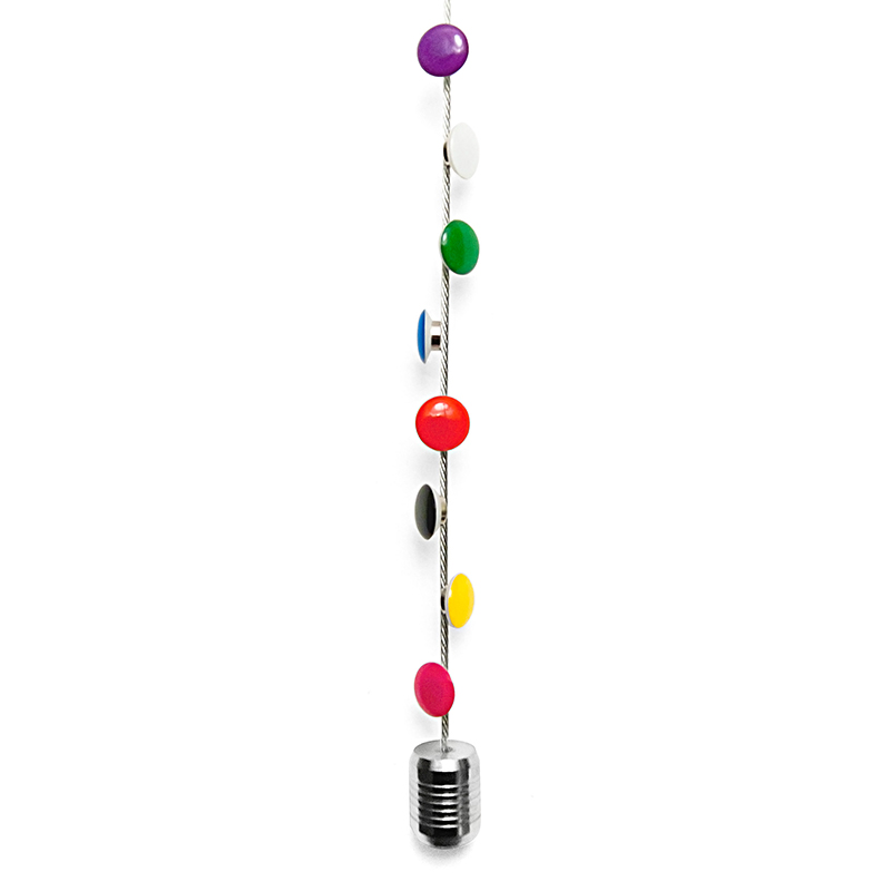 Fotoleine DOTS 8 Magnete / 150 cm 