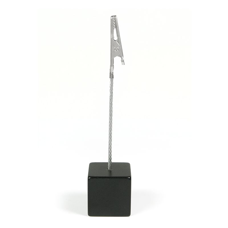 Würfelclip CUBE schwarz matt 
