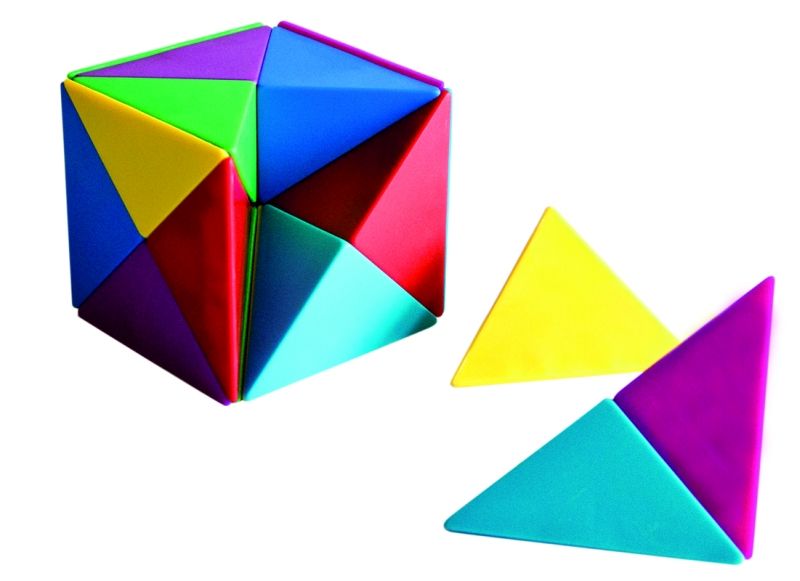 Magnetwürfel TANGRAM CUBE 24er Set