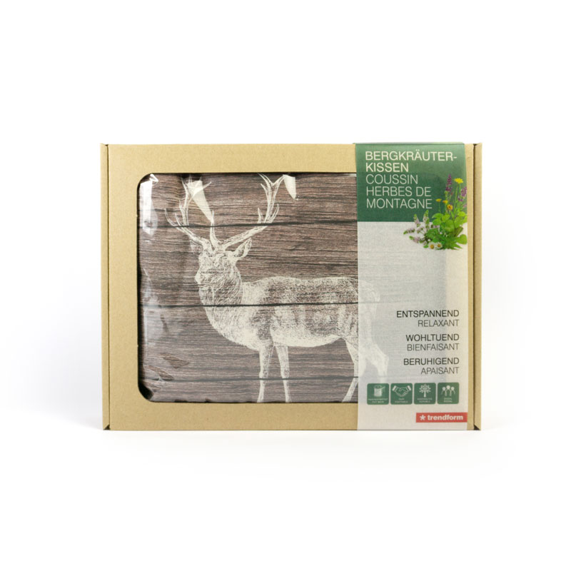 BERGKRÄUTER-KISSEN Deer 
