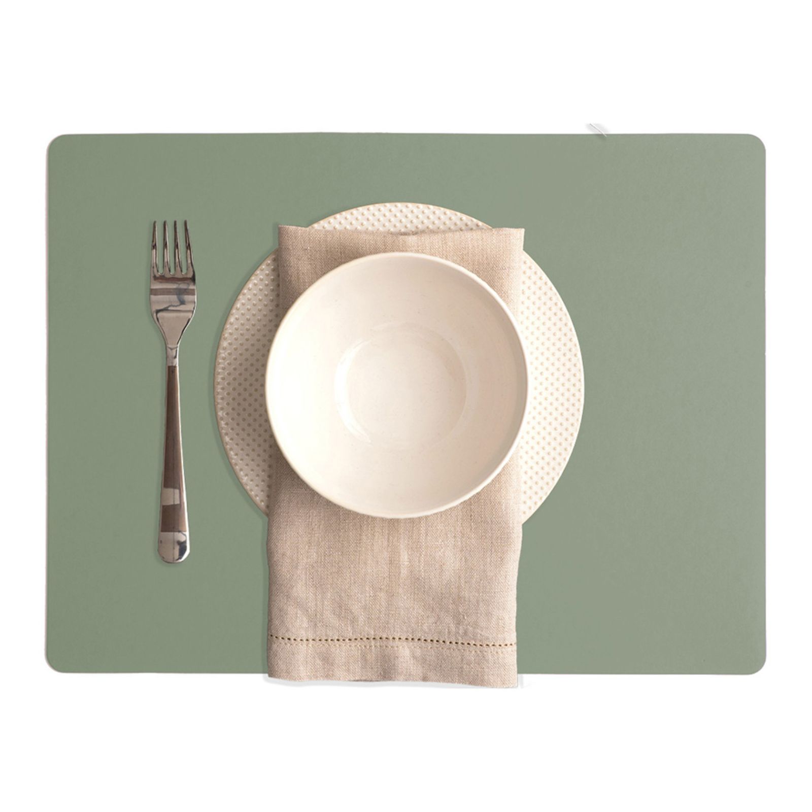 Ruca Rectangle Placemat Eucalyptus 