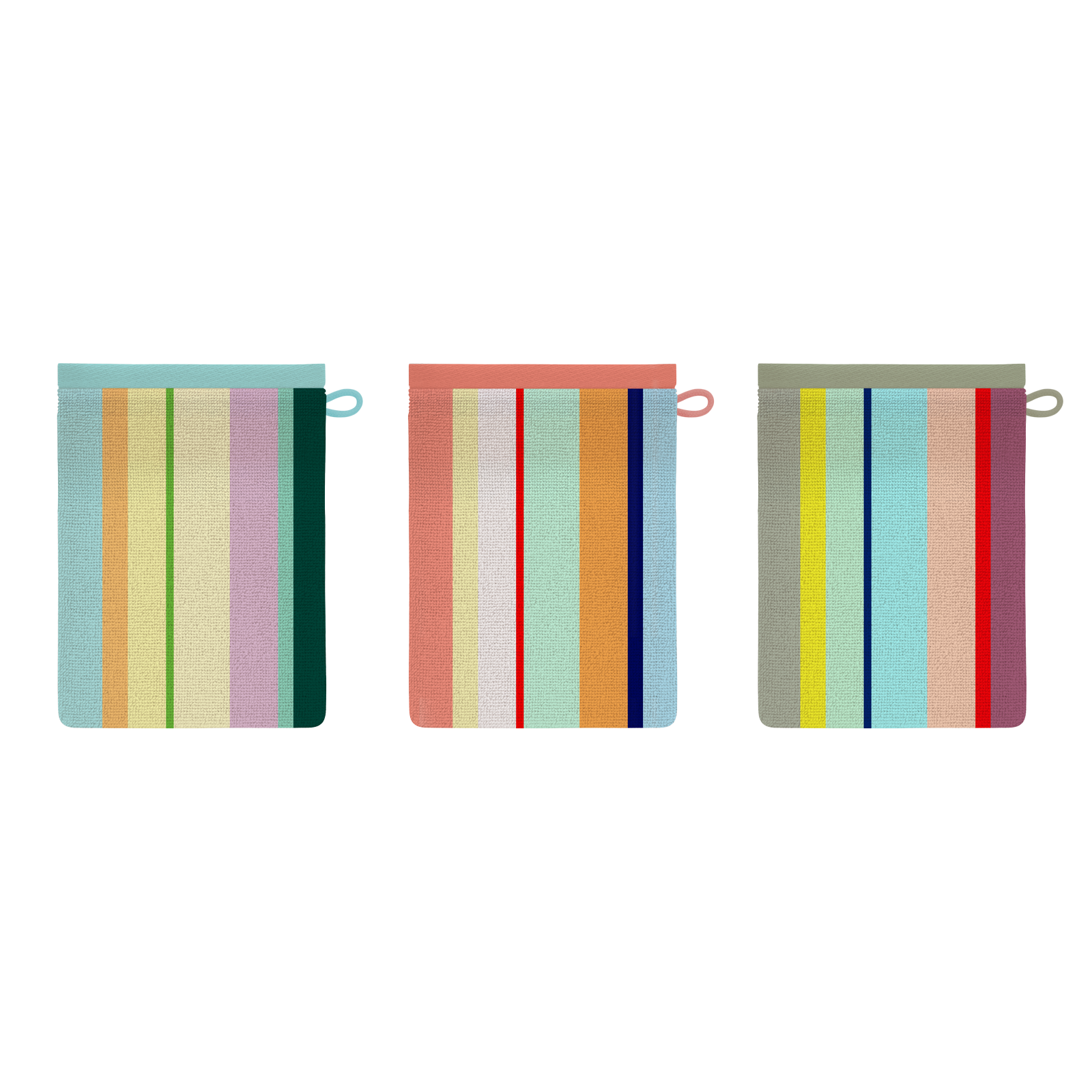 Waschlappen Nizza 3er Set  