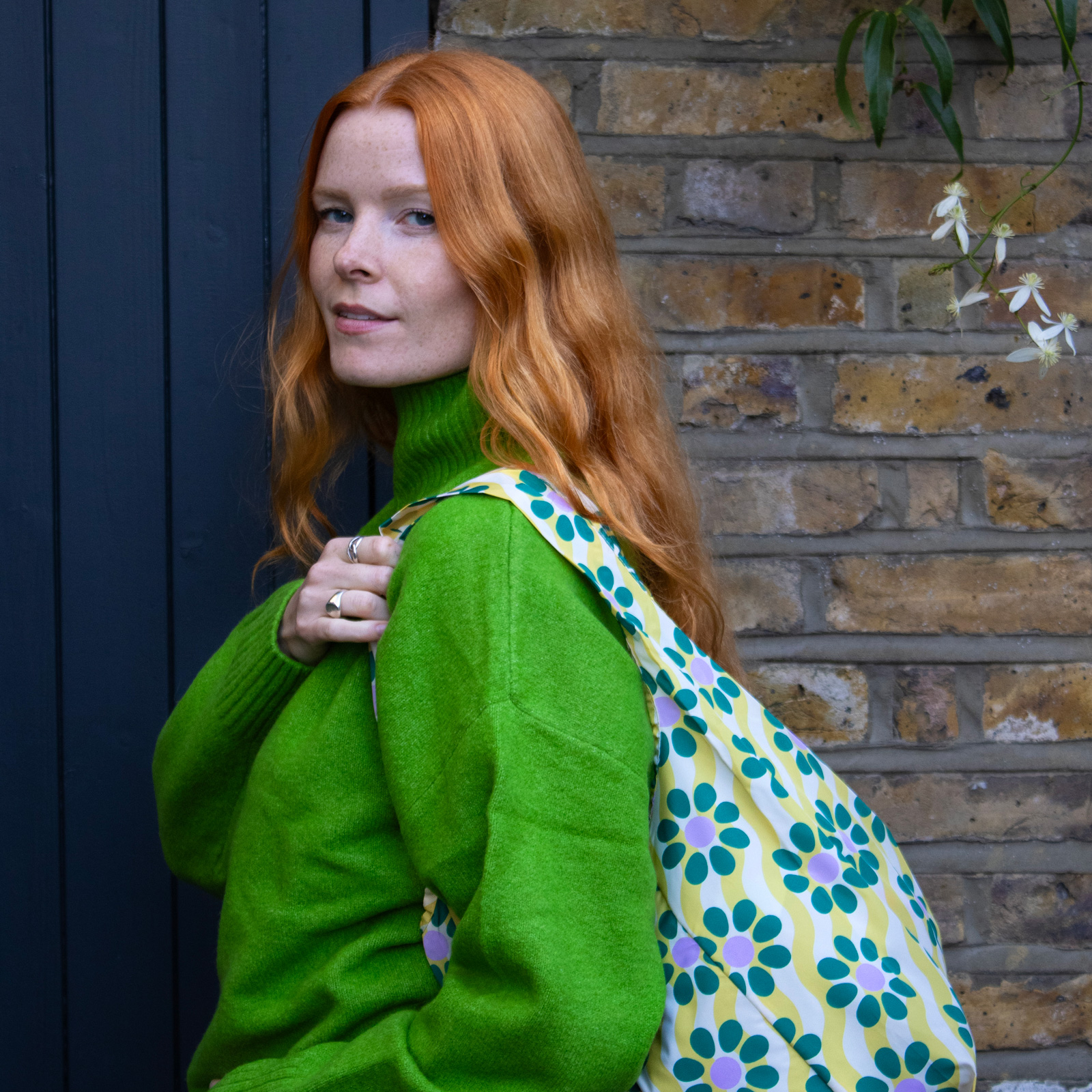 Medium Bag Wavy Daisy 