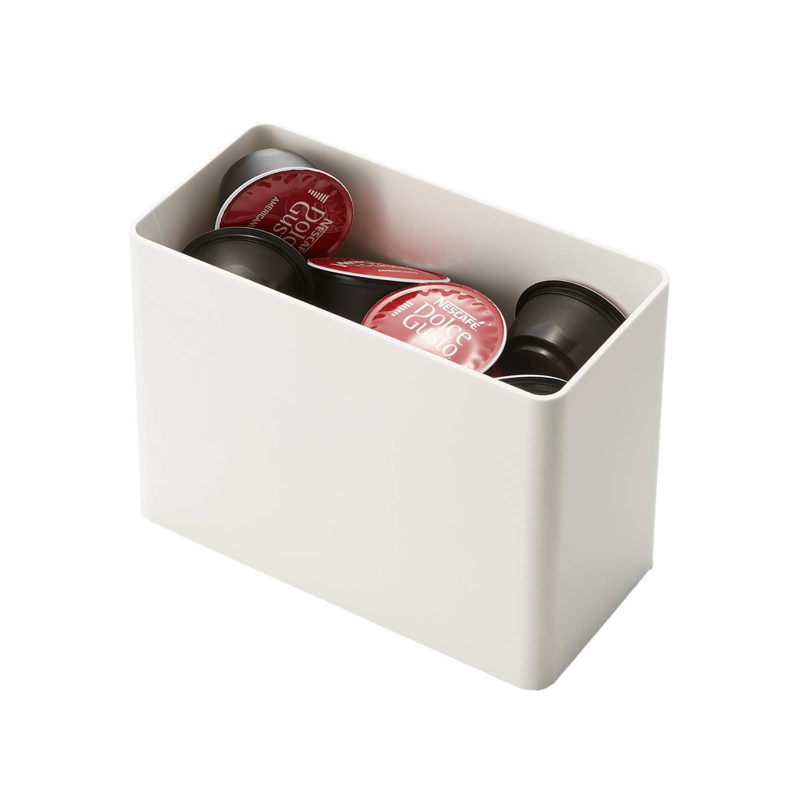 Kaffeefilterbox TOWER weiss 