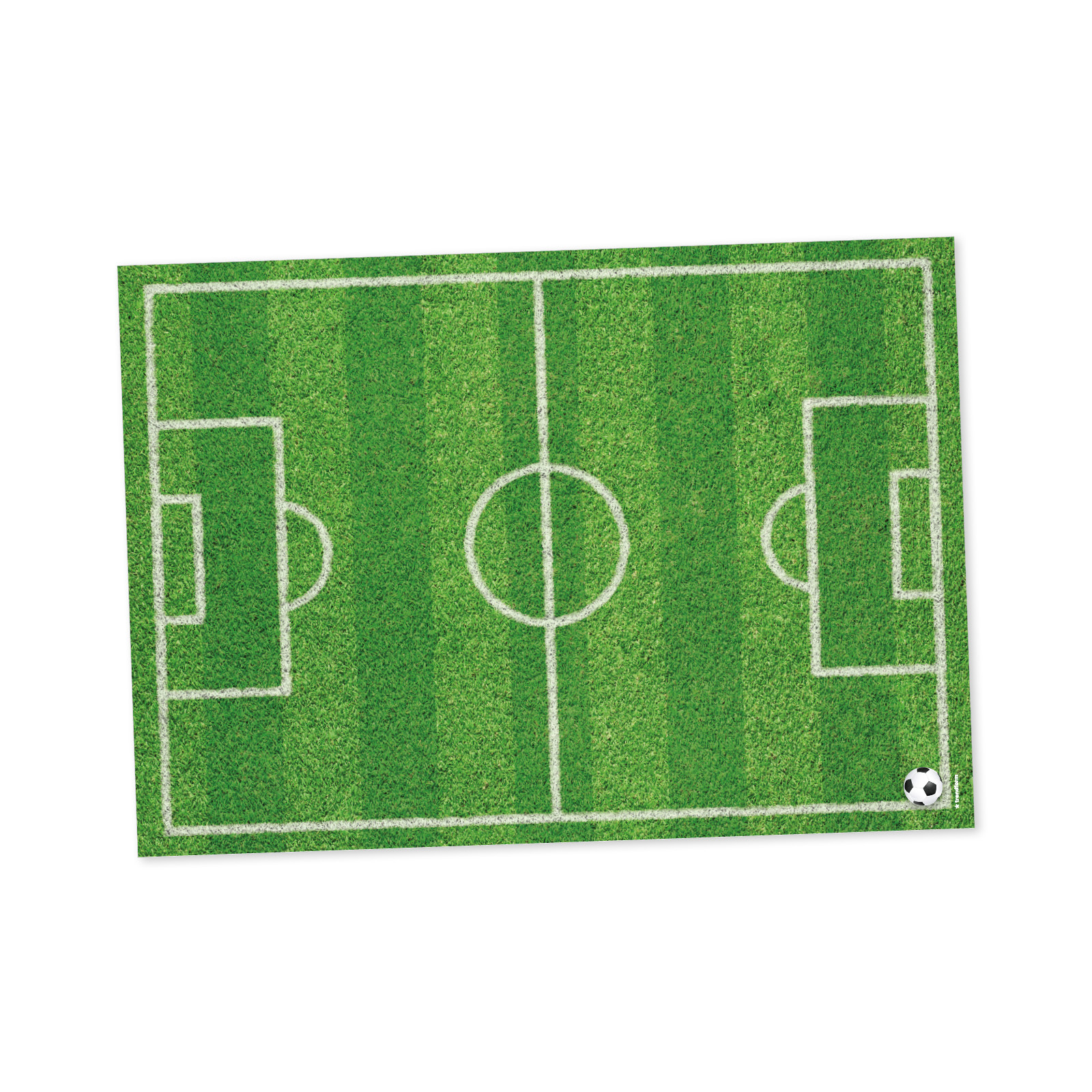 Papiertischset FOOTBALL 4 Sujets à 12 Blatt