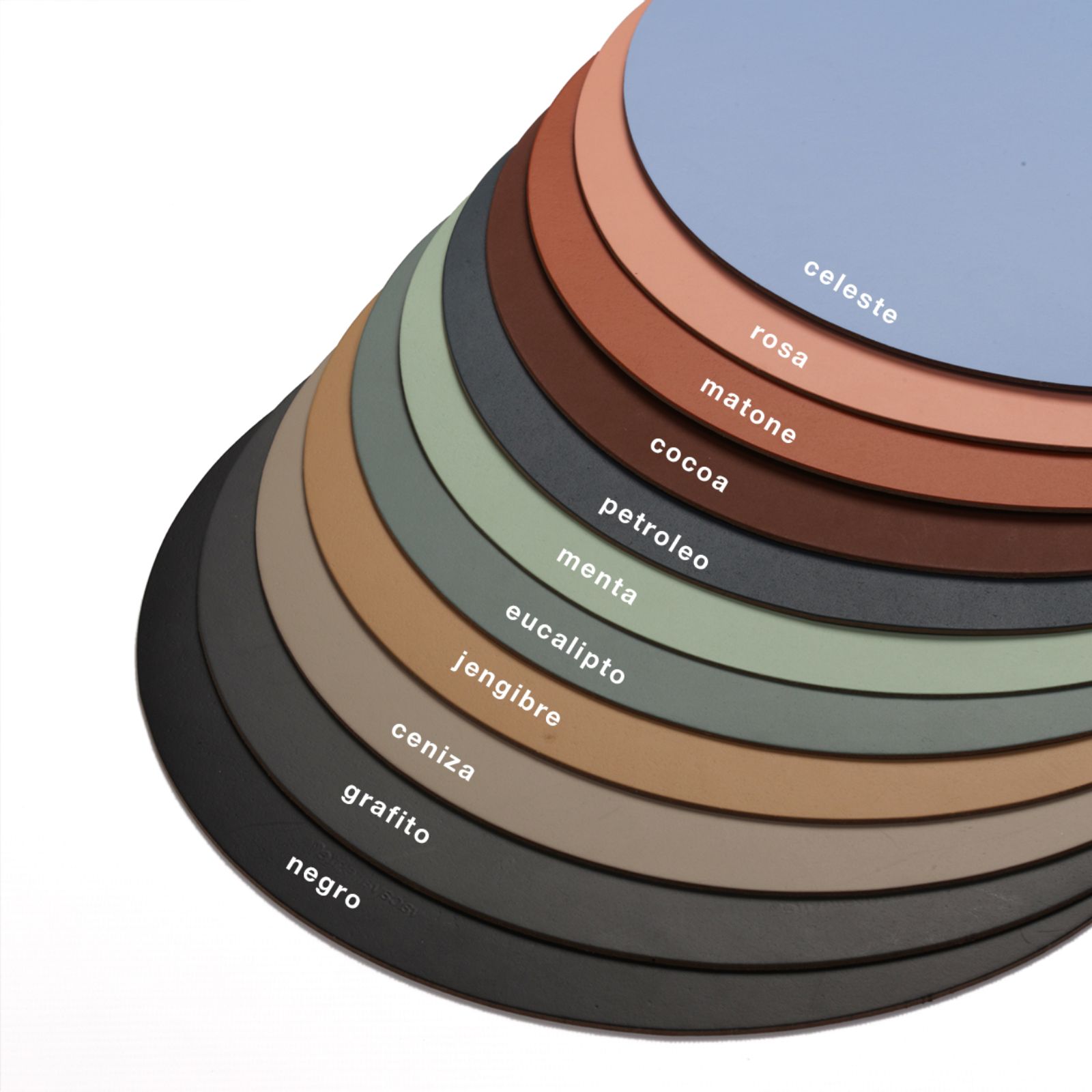 Ruca Round Placemat Green 