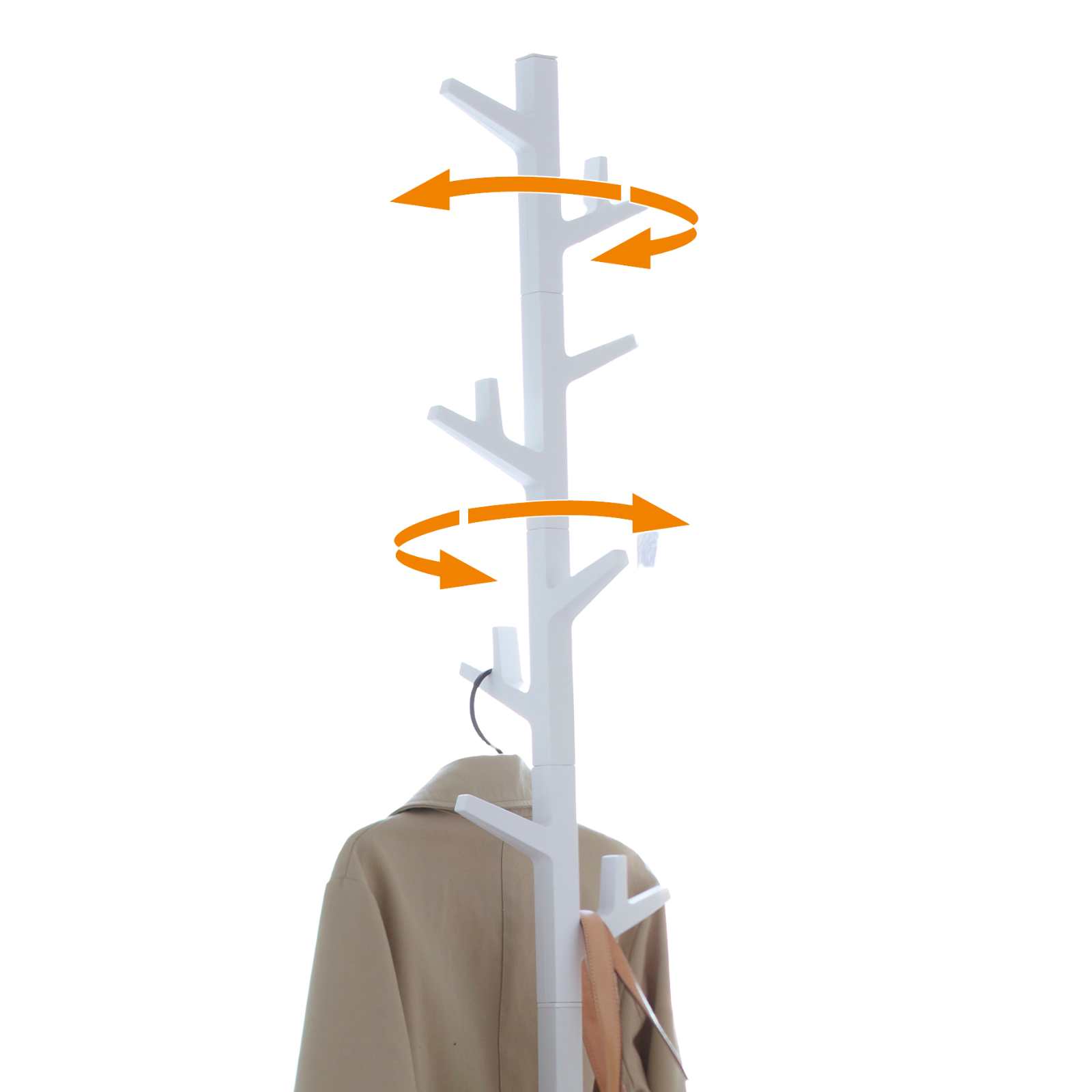 Garderobe BRANCH weiss 