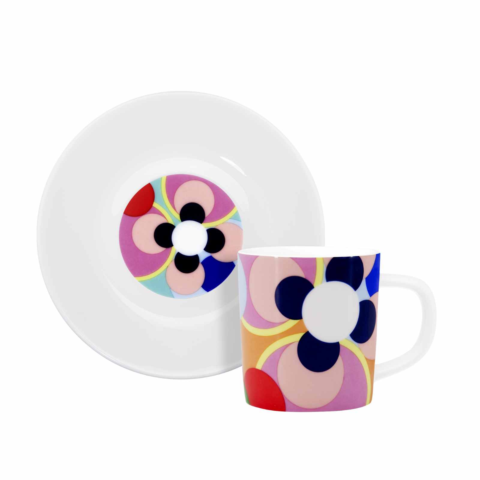 Espressotasse + Unterteller Sushi 