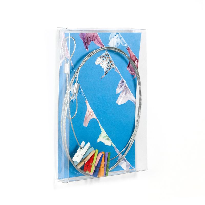Clipkette KOLOR KLIP 10 Klammern / 150 cm 