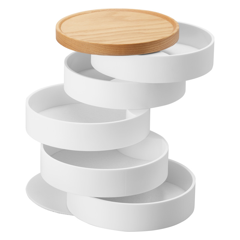 Schmuckhalter TOSCA 5-teilig weiss 