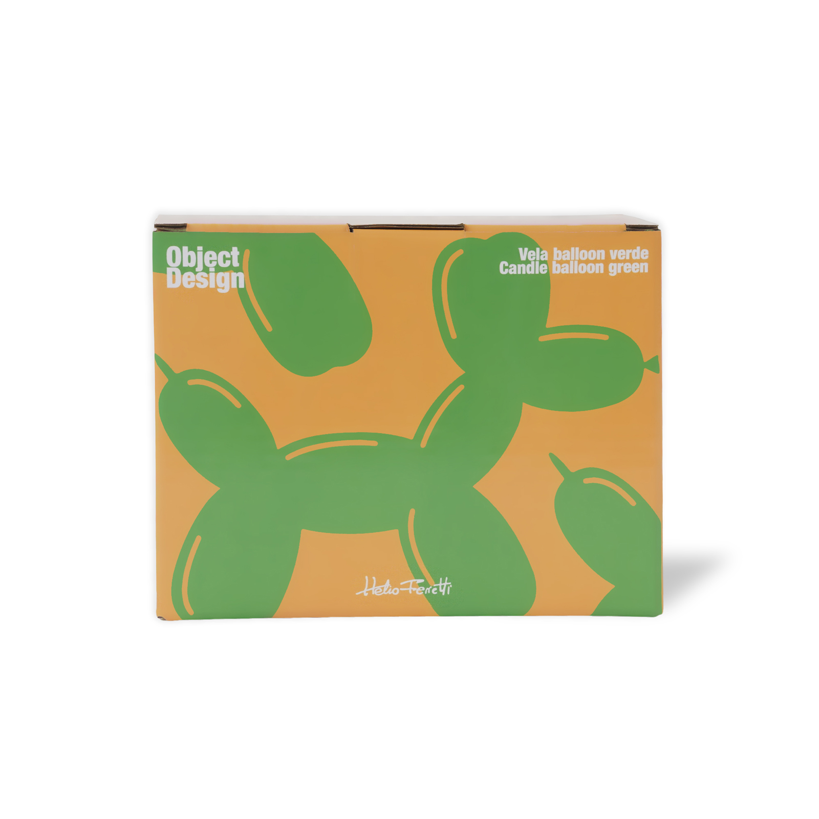 BALLOON DOG CANDLE GREEN 