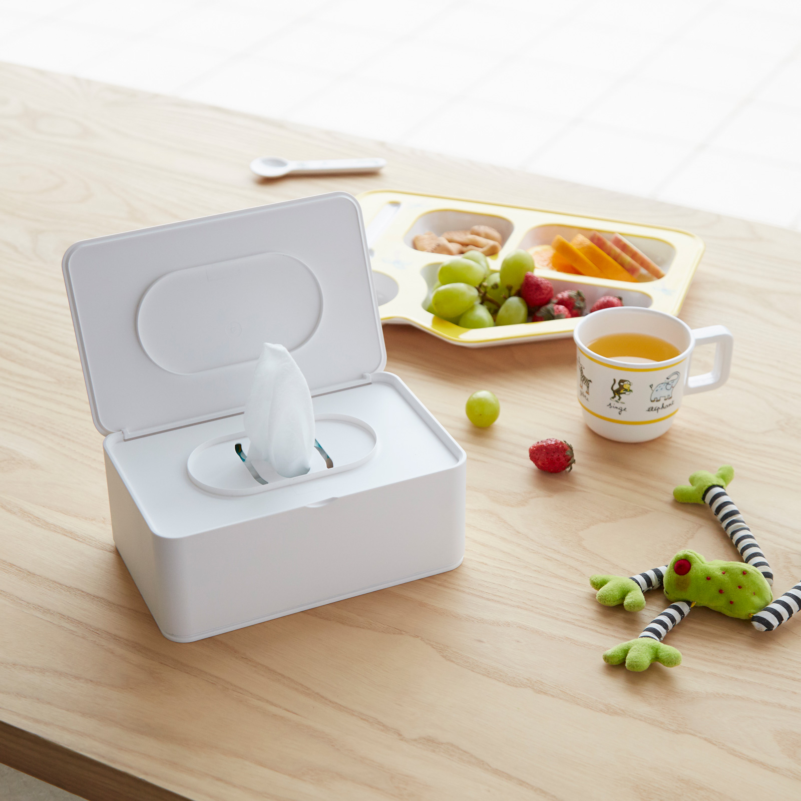 Feuchttücherbox SMART weiss 