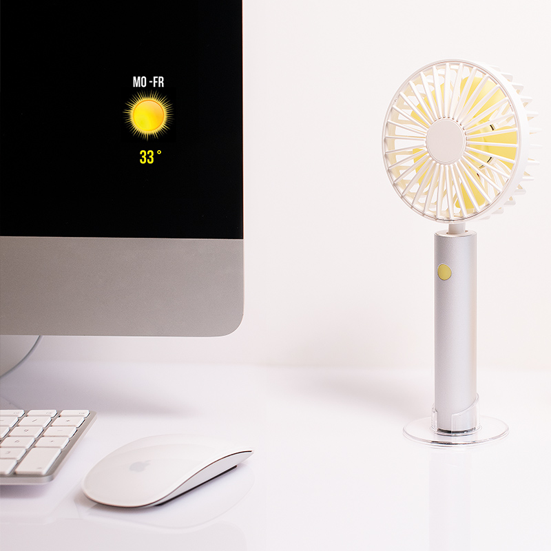 Ventilator FLOW silver 