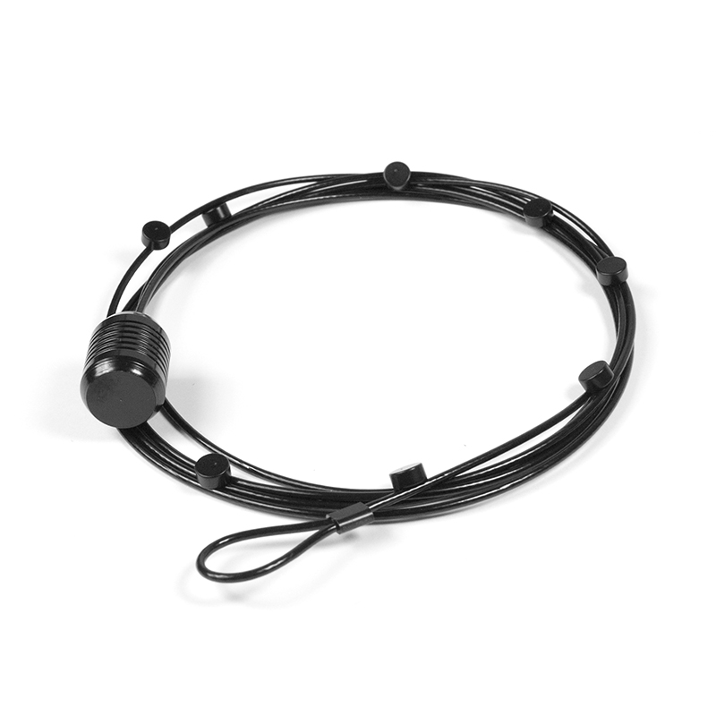 Fotoleine STEELY DAN BLACK 8 Magnete / 150 cm 