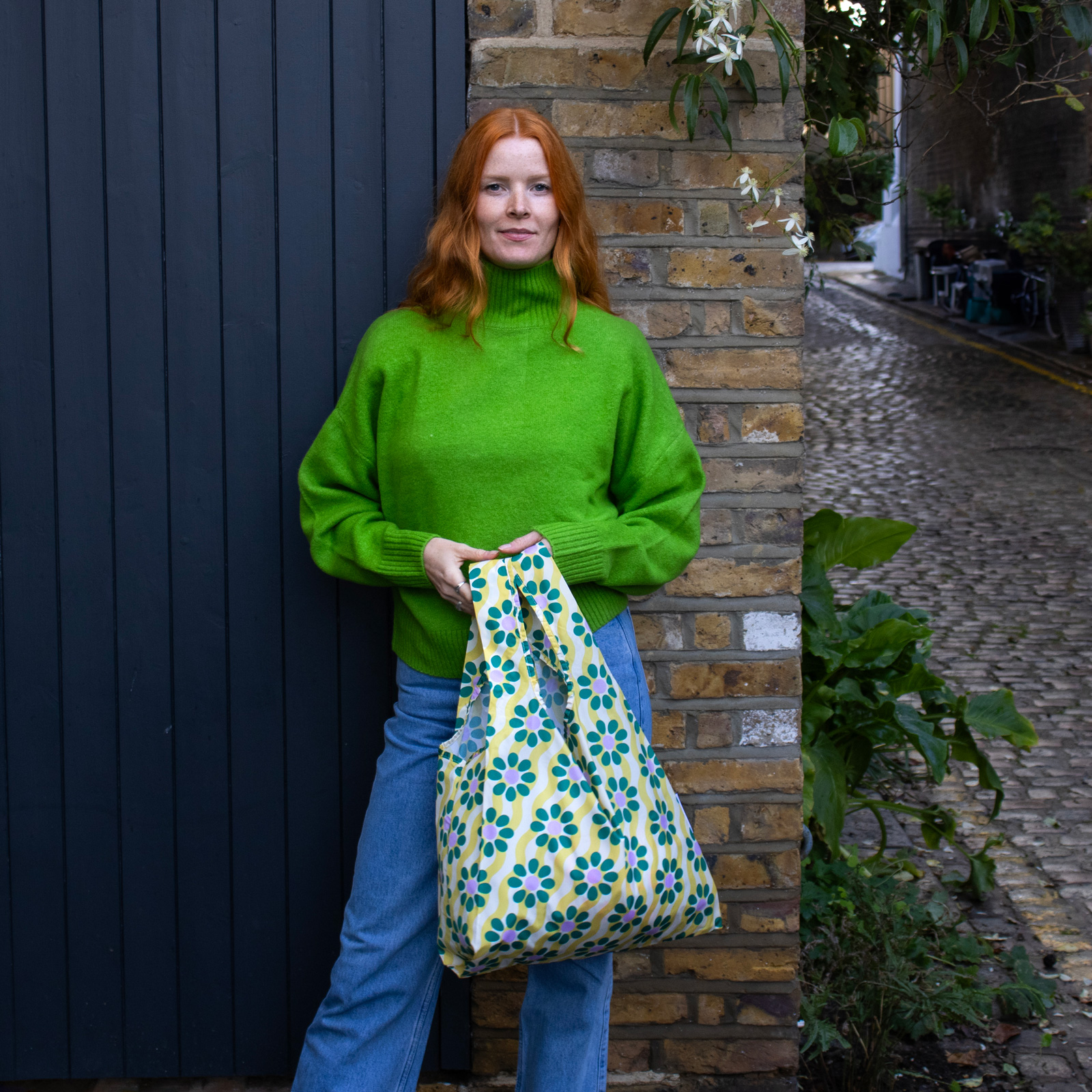 Medium Bag Wavy Daisy 
