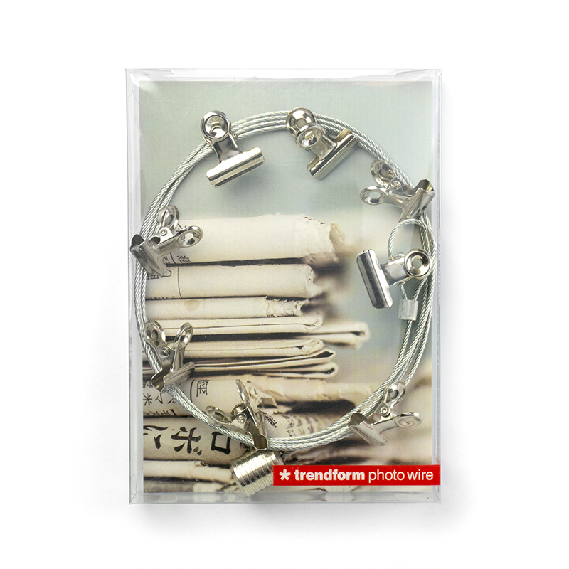 Fotoleine CLIPS 8 Magnete / 150 cm 