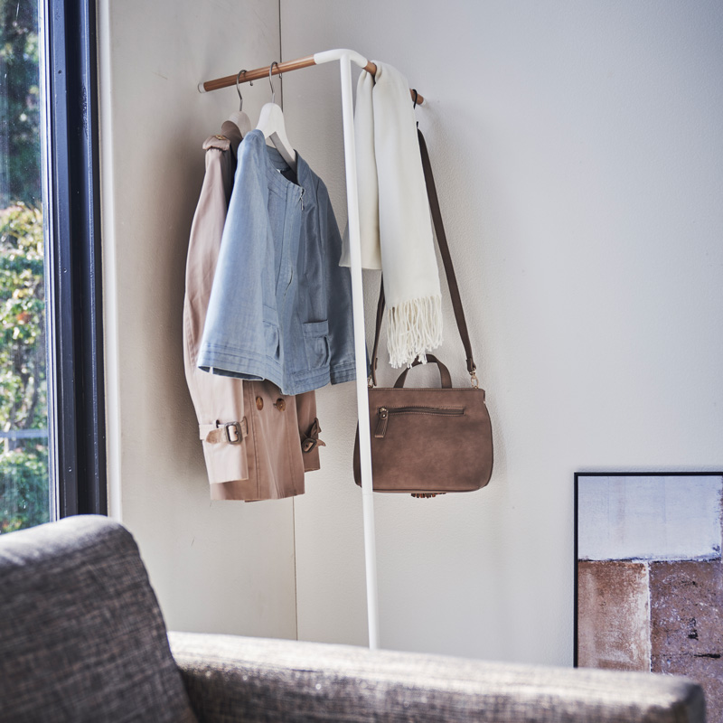 Garderobe CORNER TOWER weiss 