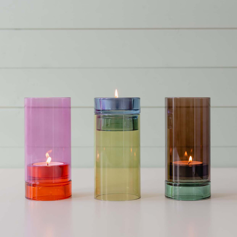 Windlicht Lys pink 