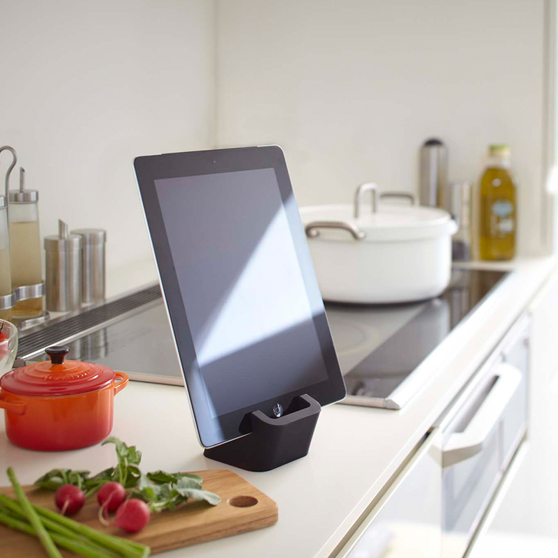 Tablet-Halter SQUARE schwarz 