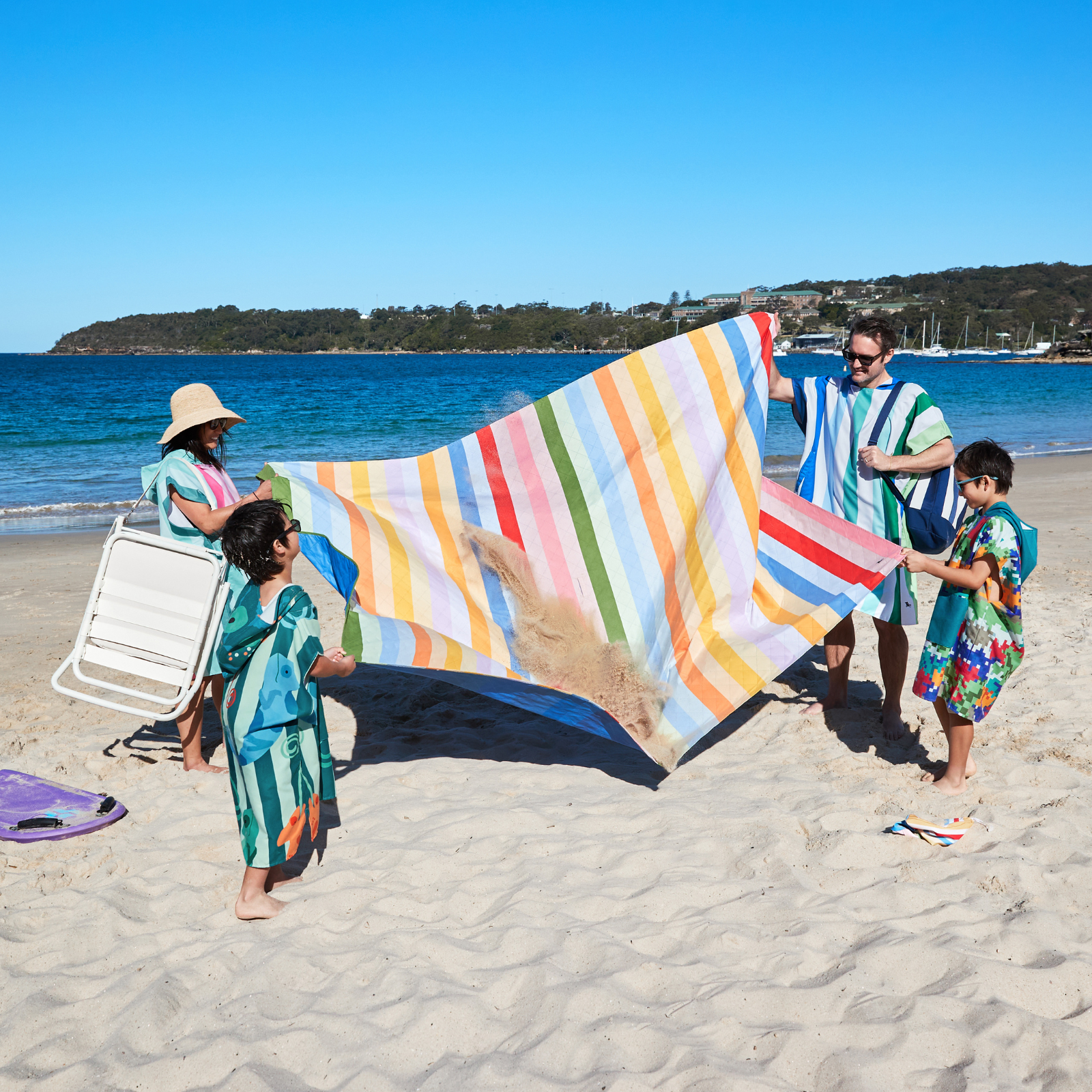 PICNIC BLANKET Candy Stripes XL 