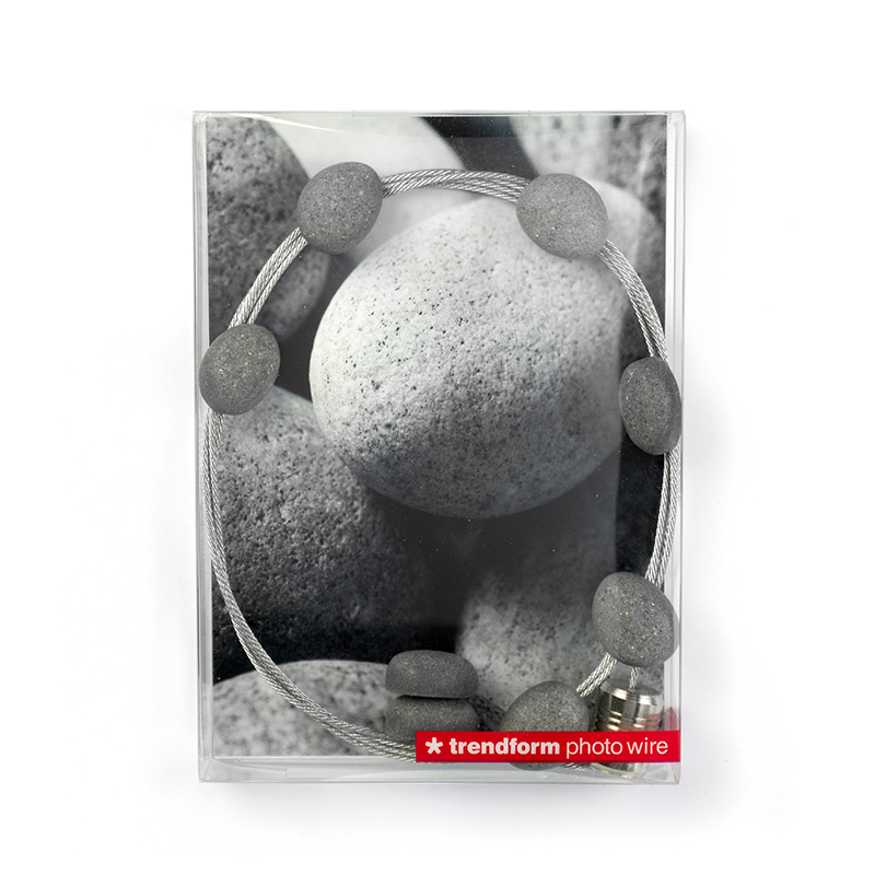 Fotoleine STONE 8 Magnete / 150 cm 