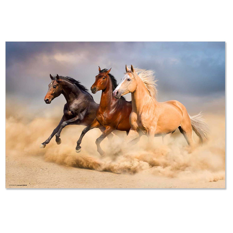 Schreibunterlage THREE HORSES 