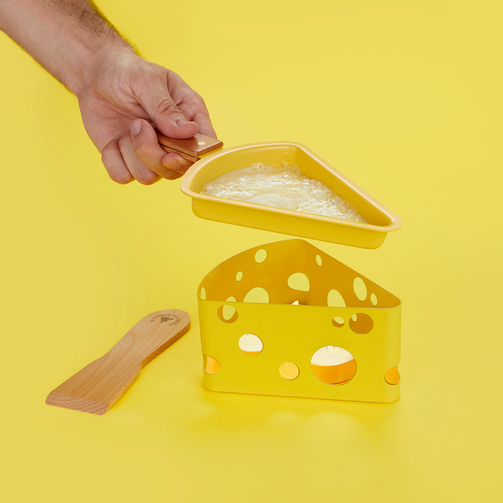 Kerzenraclette FROMAGETTE gelb 