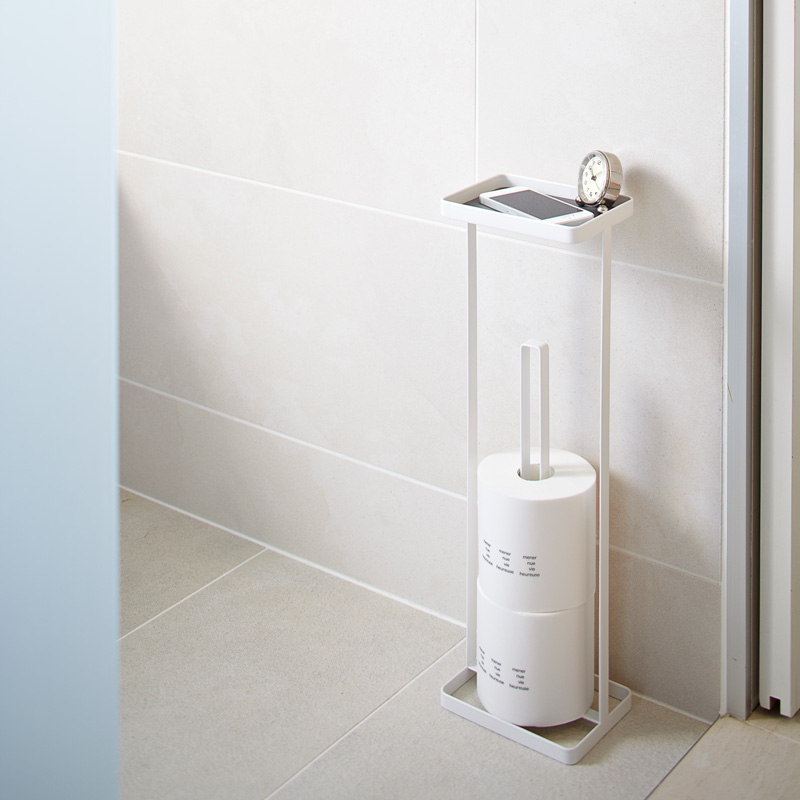 Toilettenpapierständer TOWER weiss 