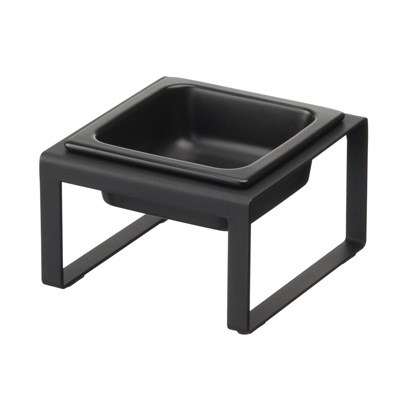 Futternapf TOWER SINGLE schwarz 