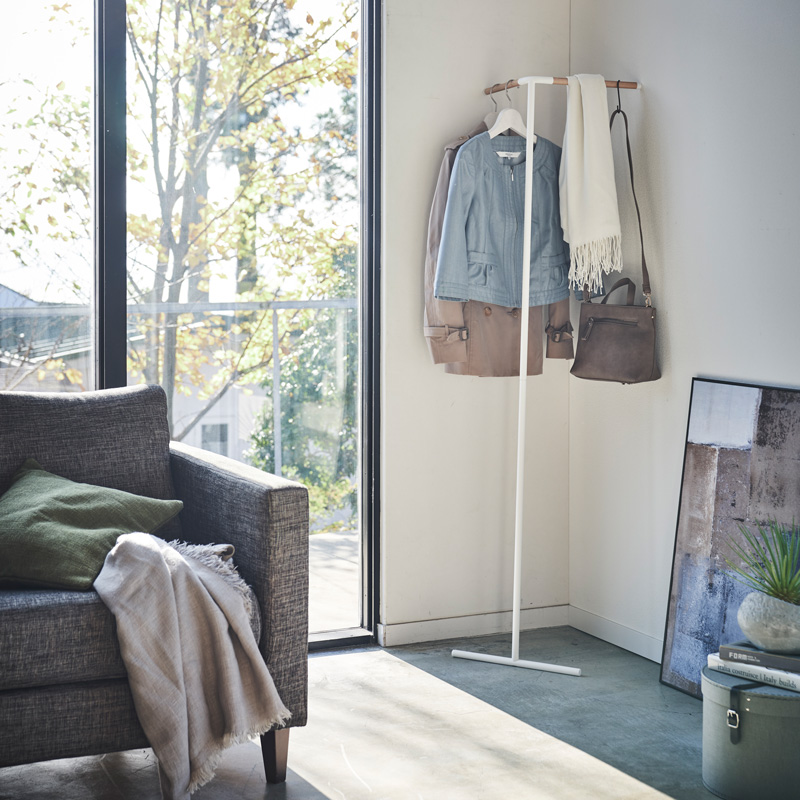 Garderobe CORNER TOWER weiss 