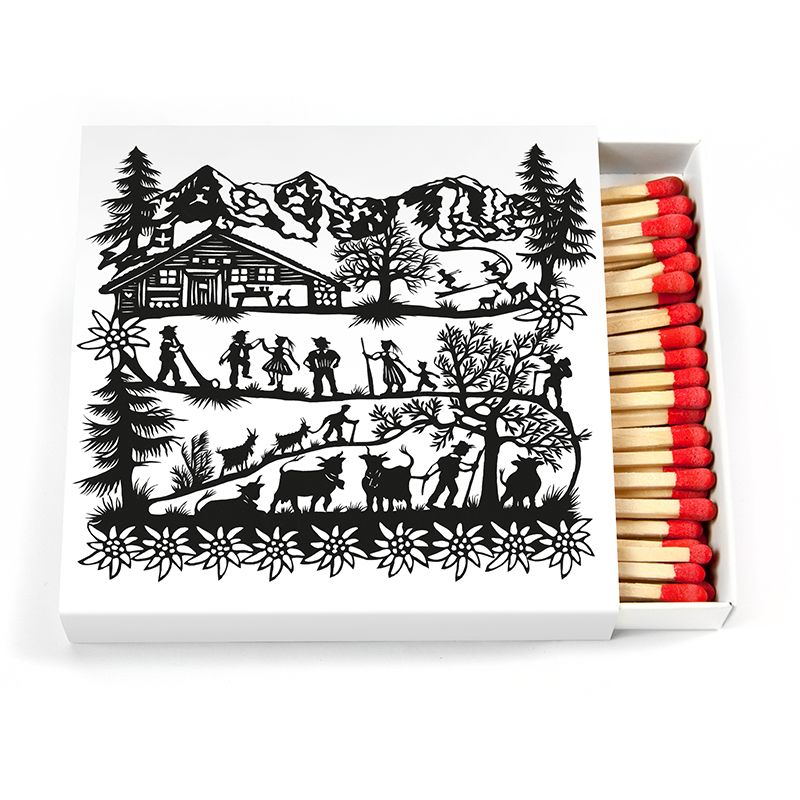 Zündhölzer SWISS TRADITION Inhalt ca. 60 Stk.