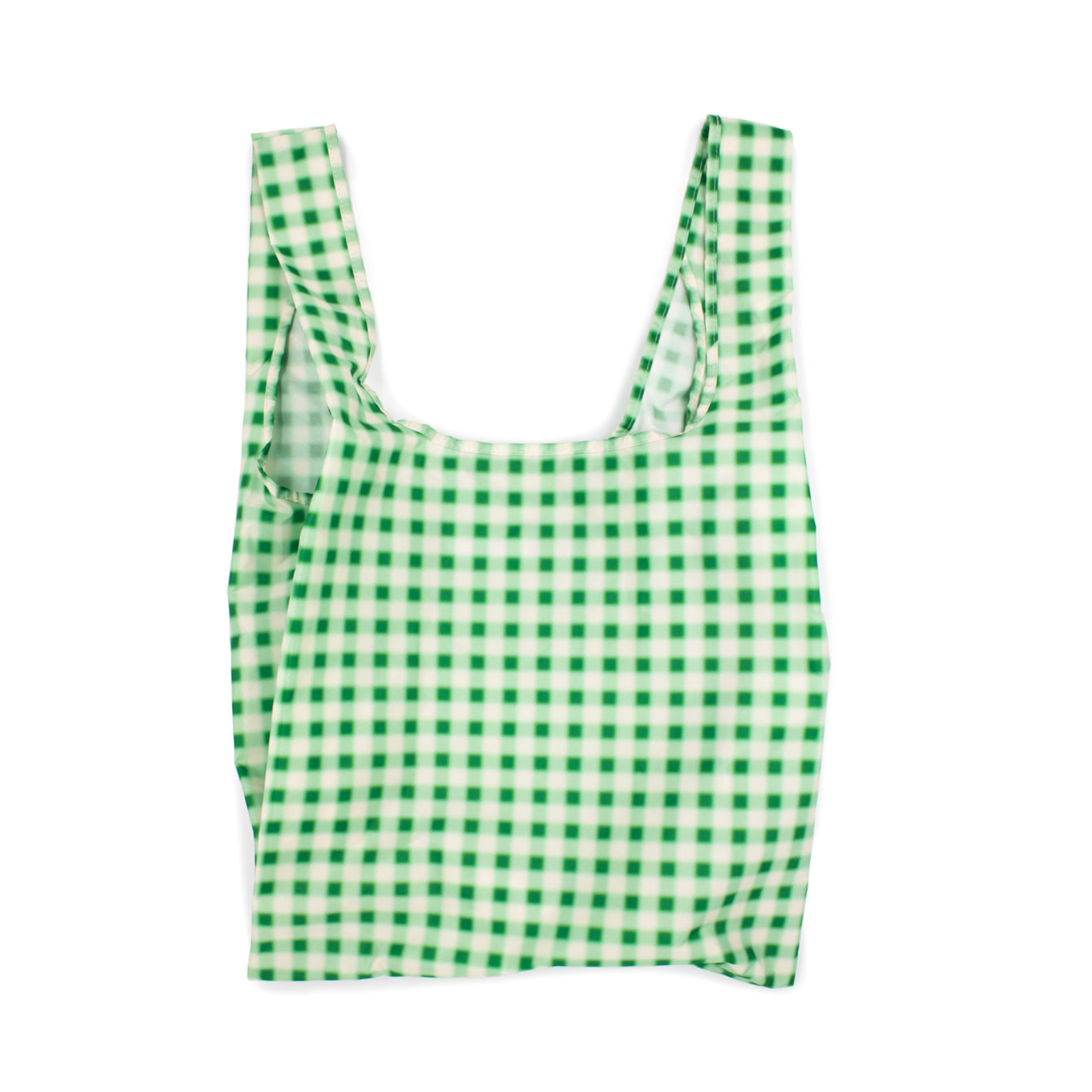Medium Bag Blurred Plaid Green 