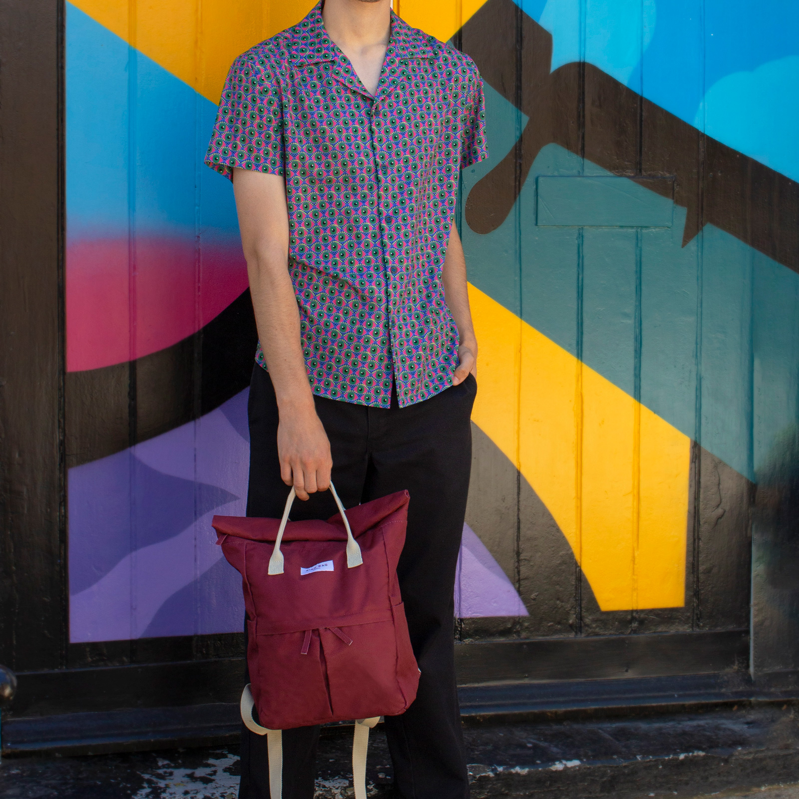 Medium Backpack 14L Burgundy 