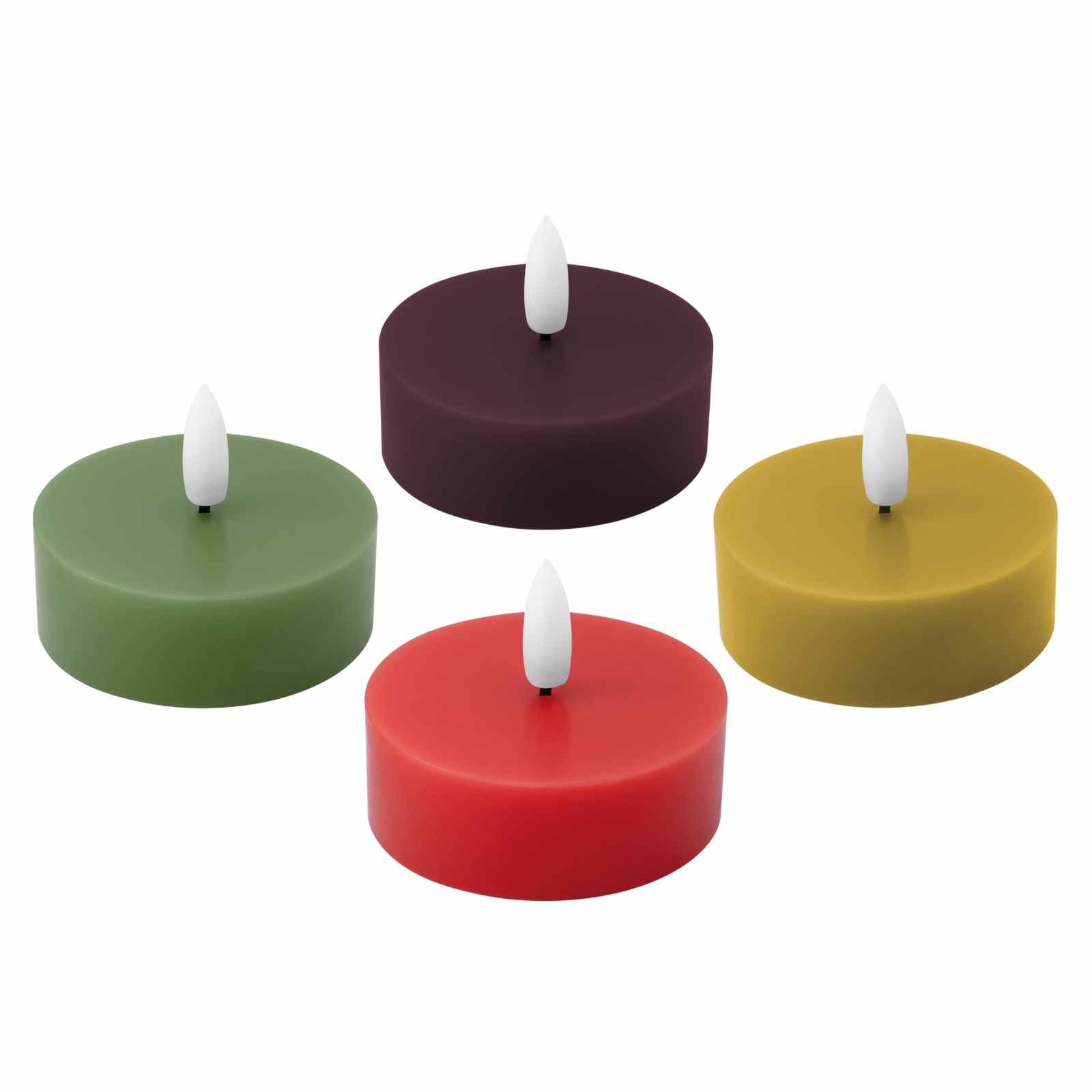 LED Teelicht-Set Levi 4er Set 