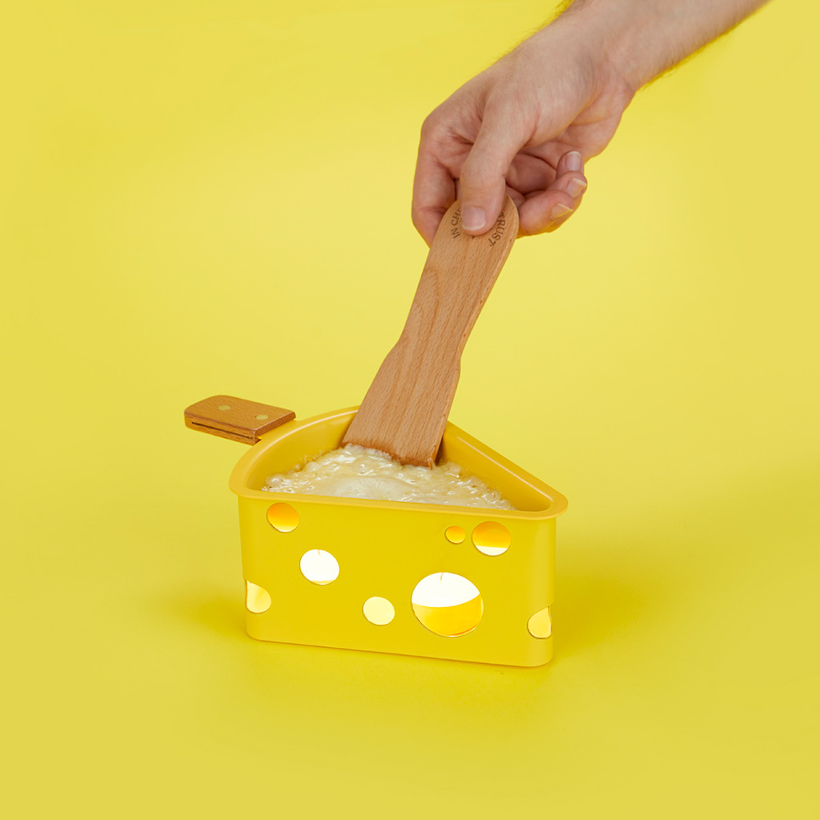 Kerzenraclette FROMAGETTE gelb 