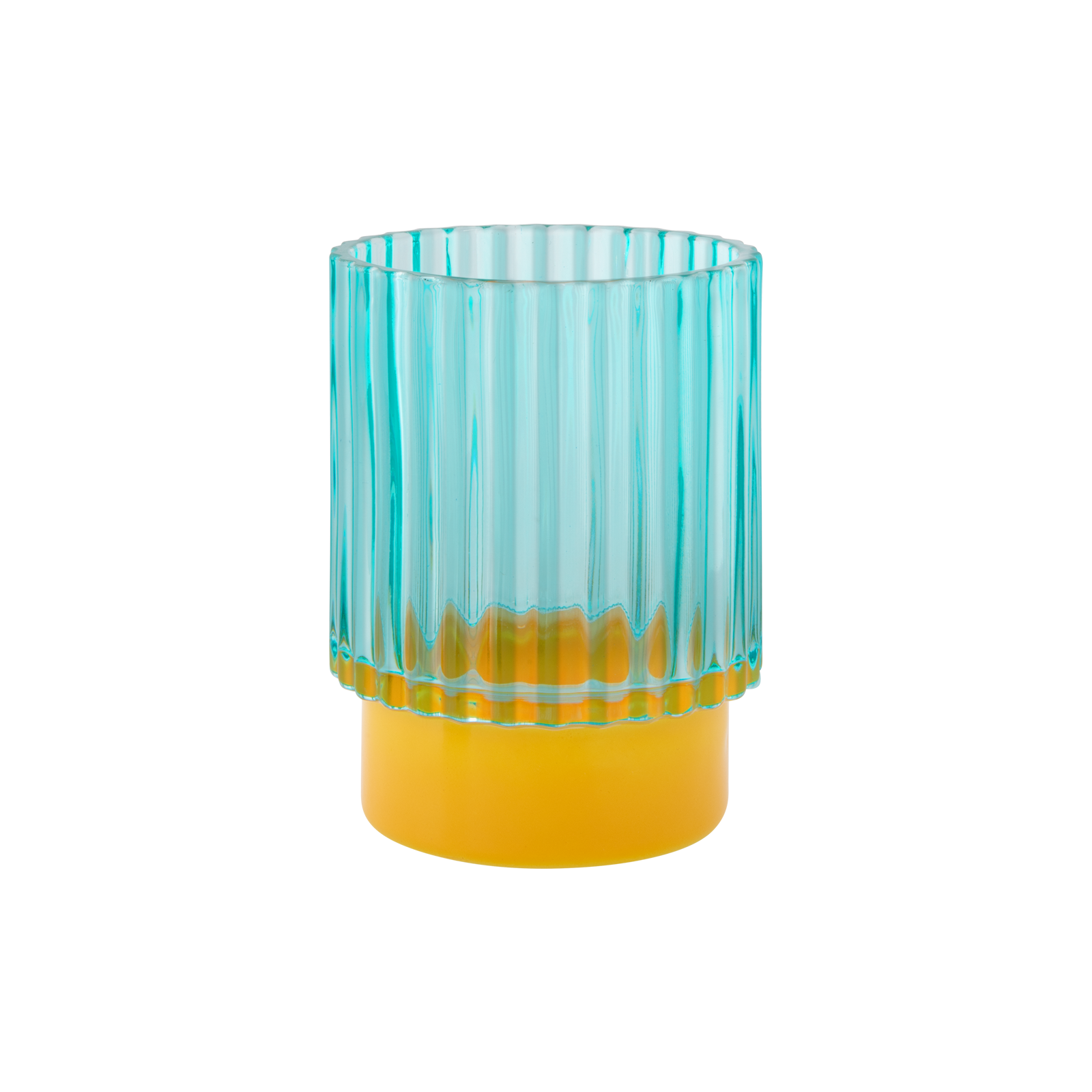 Teelichtglas Lumi blue 