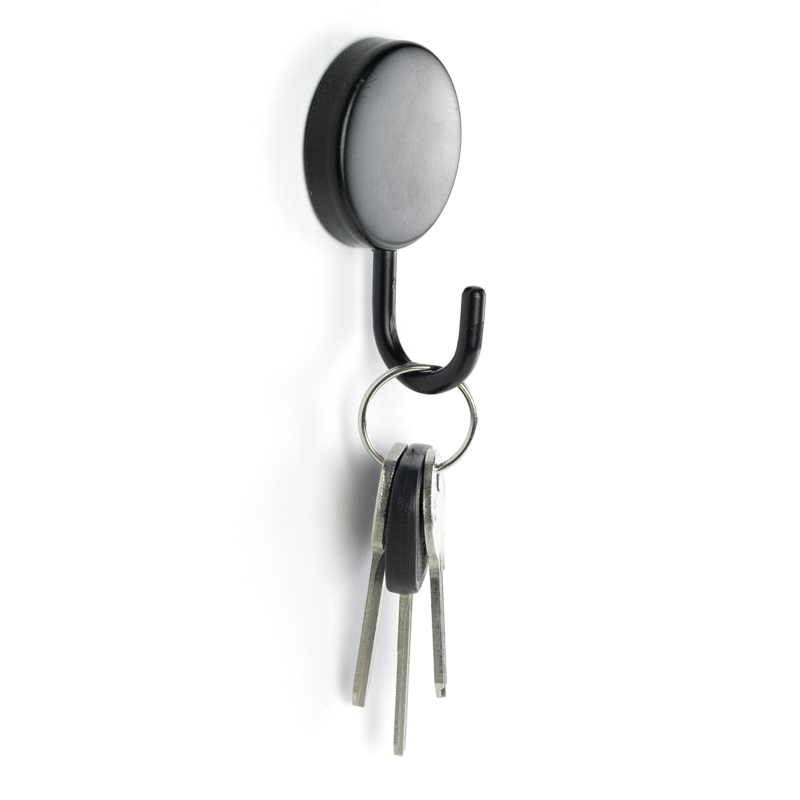 Magnethaken BLACK MAMBA 2er Set schwarz 