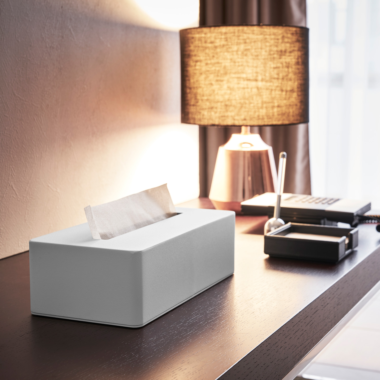 Taschentuchbox TOWER weiss 