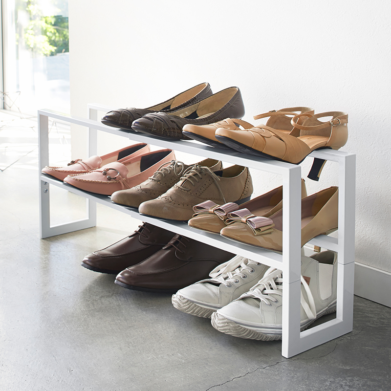 Schuhgestell LINE weiss 