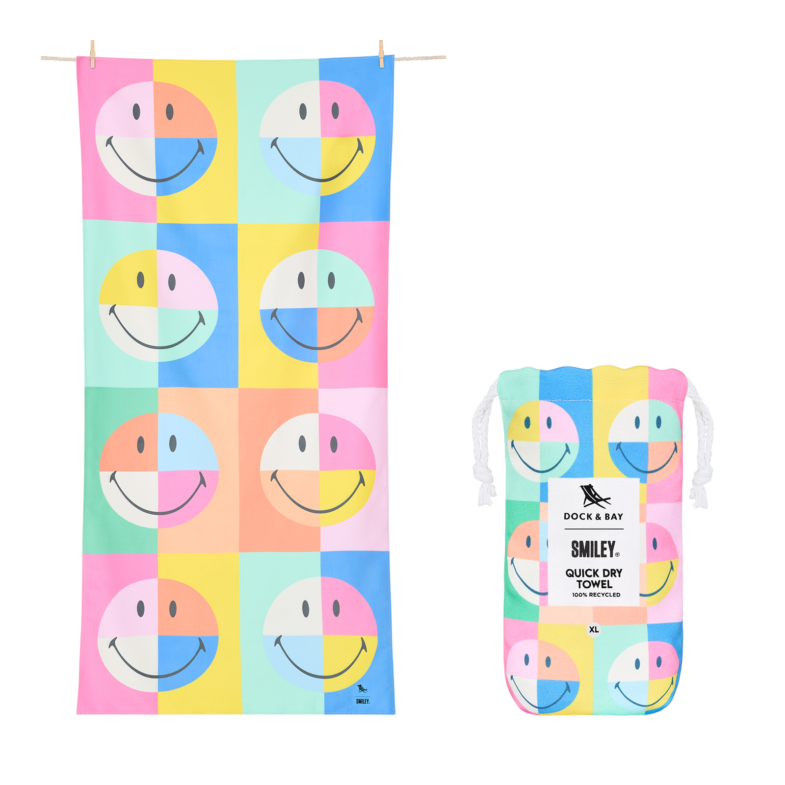Towel CALM XL Smiley 