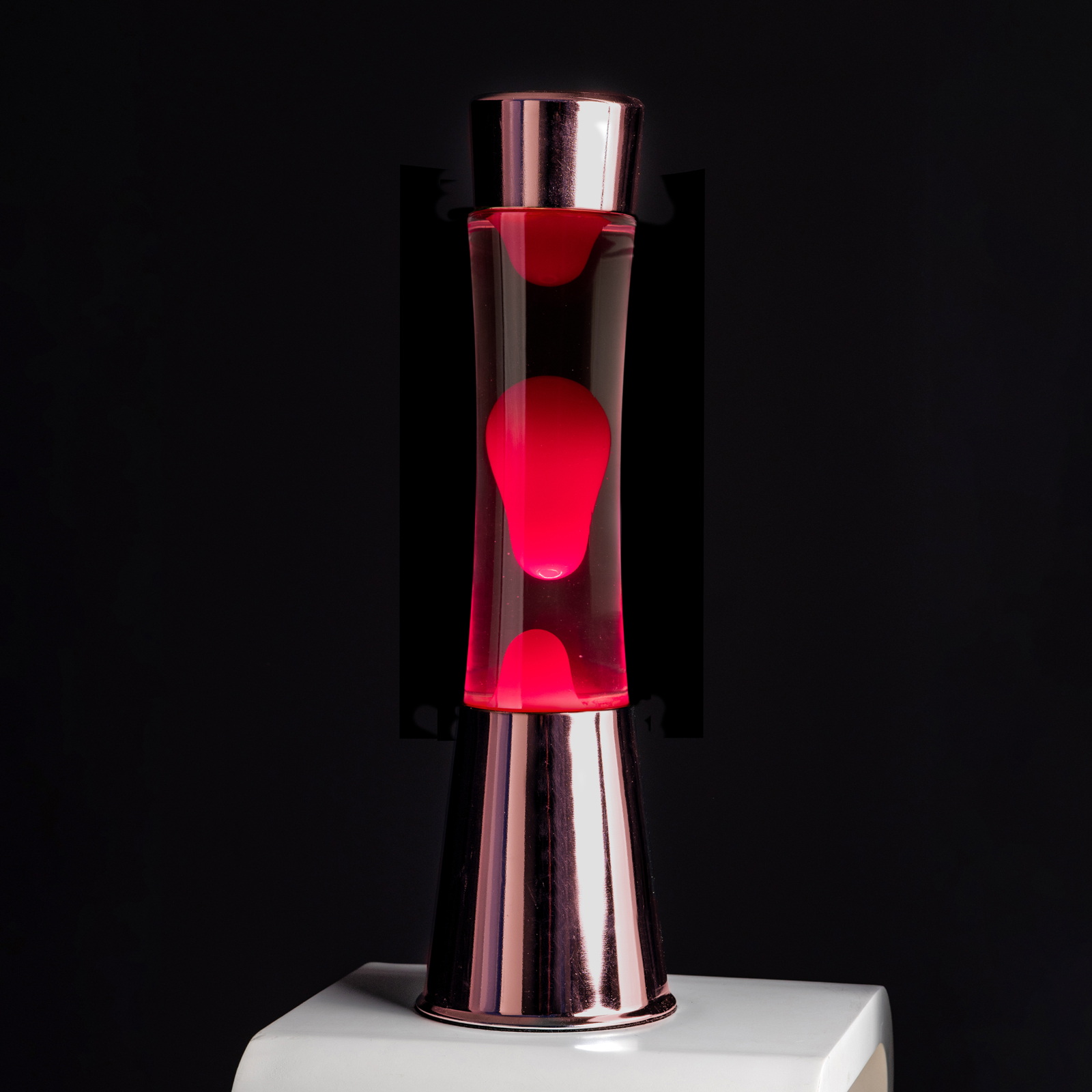 Lava Lamp TOWER pink 