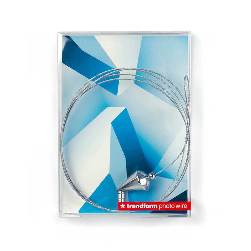 Fotoleine STEELY FRANK 8 Magnete / 150 cm 