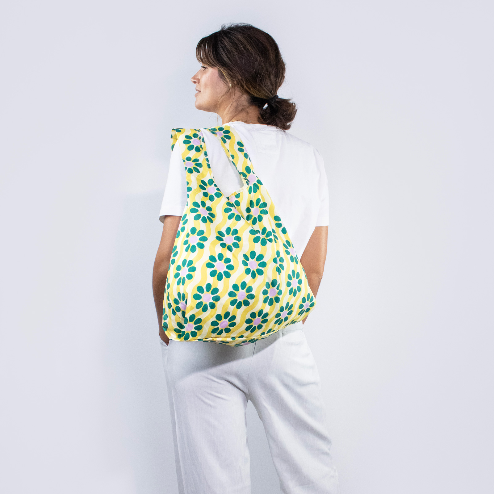 Medium Bag Wavy Daisy 