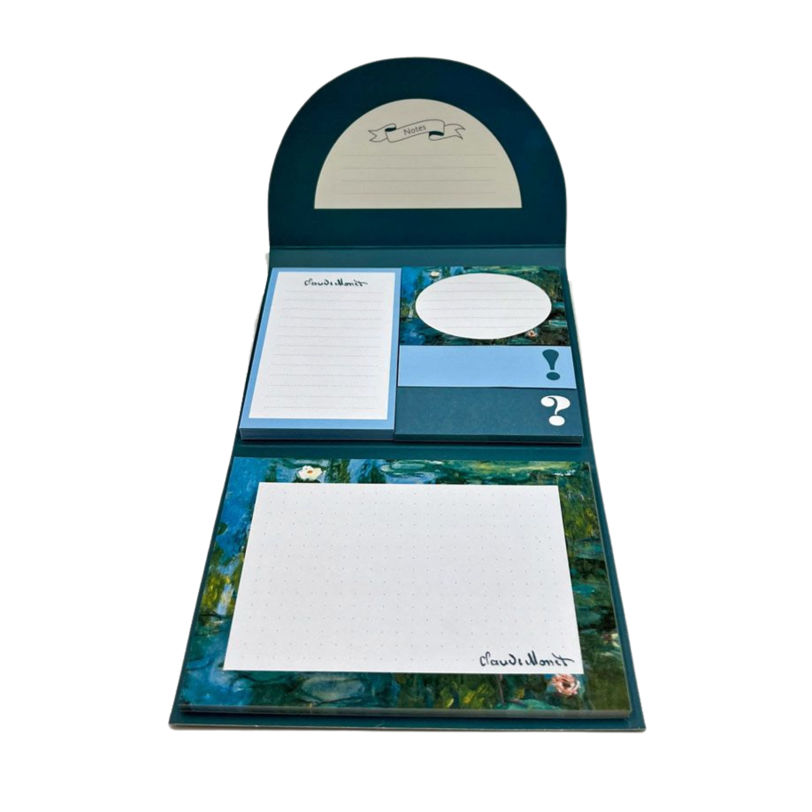 STICKY NOTES Set Monet, Seerosen 