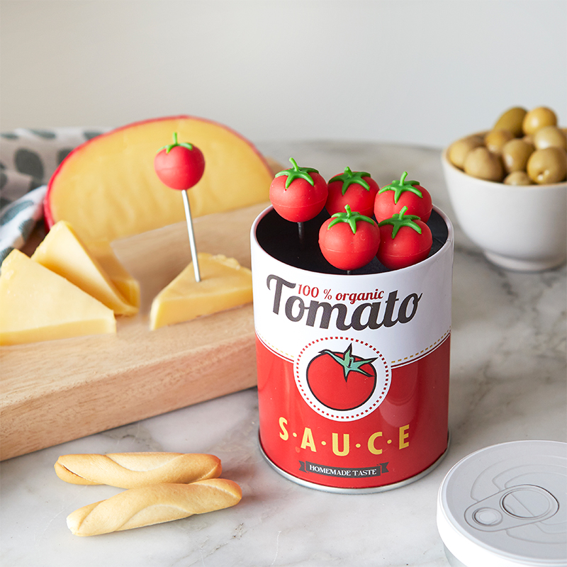 Party Forks TOMATO 6er assortiert 