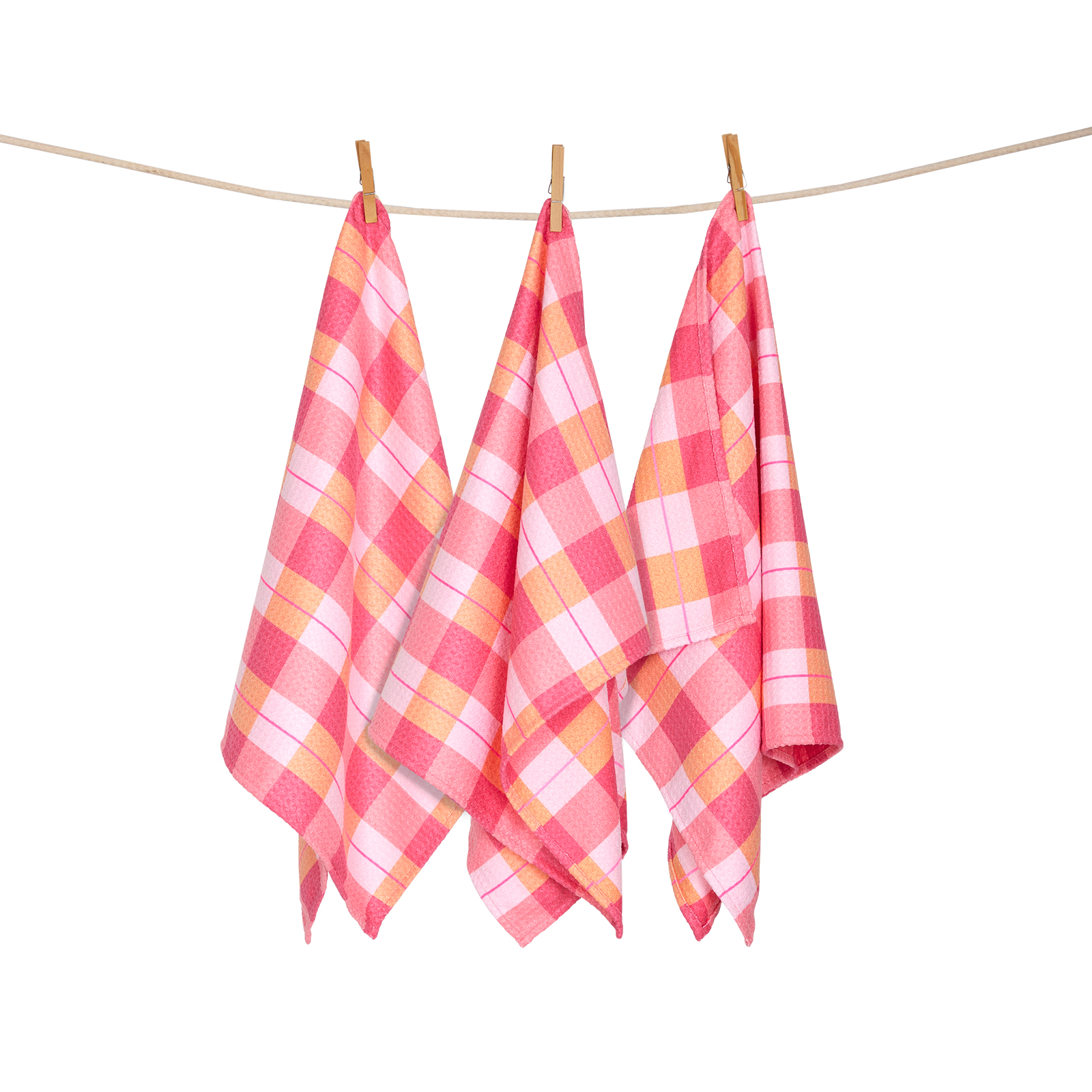 TEA TOWEL Strawberry & Fizz 