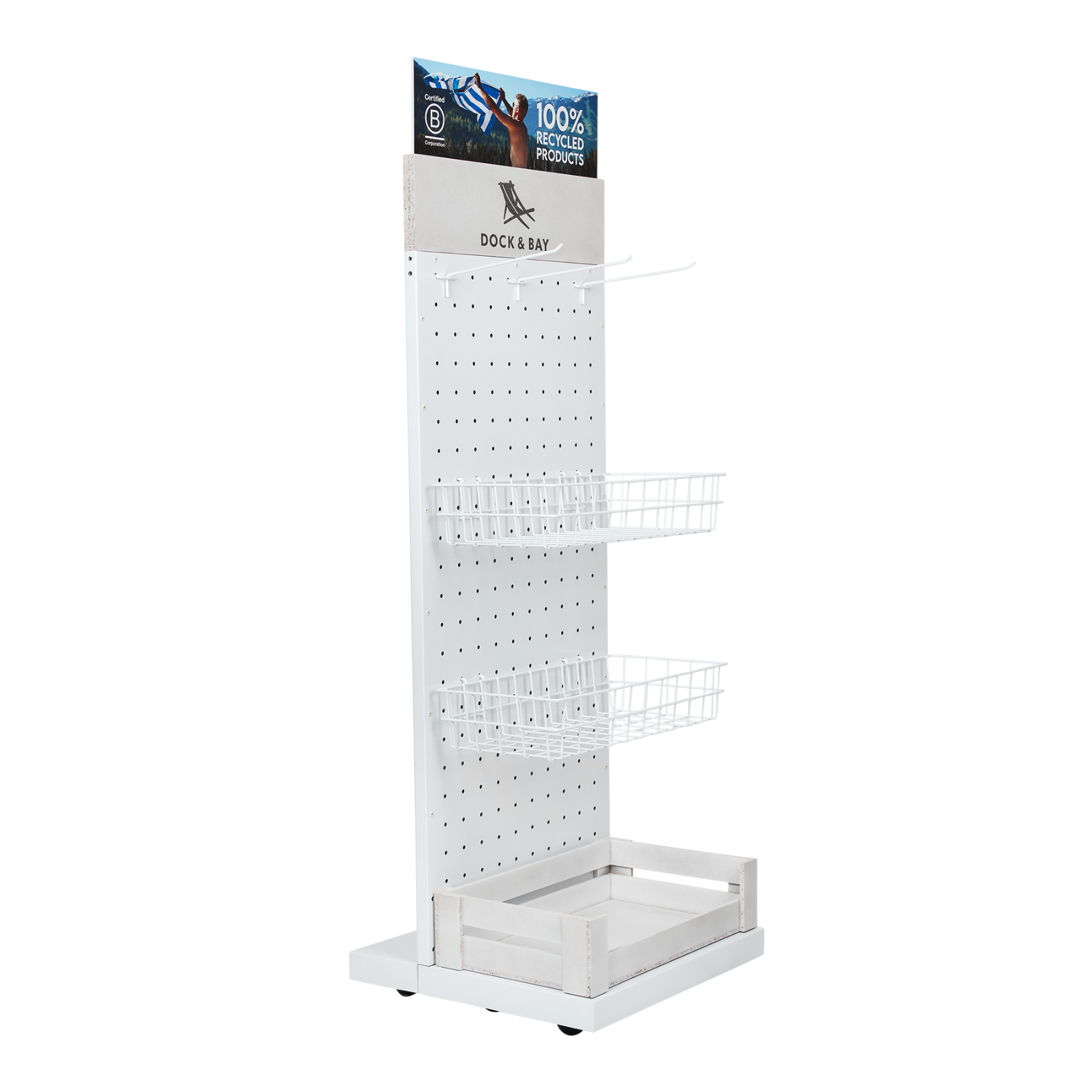 One-sided Premium POS Display leer